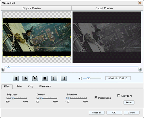 4Easysoft BlackBerry Video Converter Edit