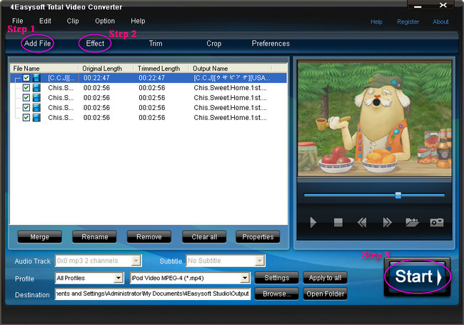 Video Converter Start