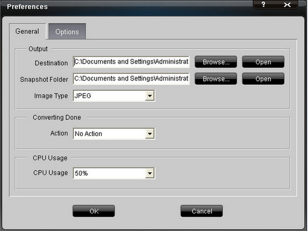 Crop DVD for Archos