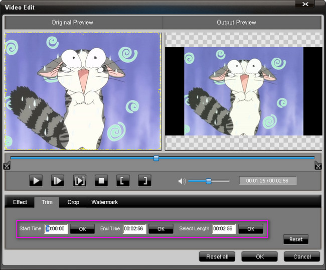 edit DVD for Archos