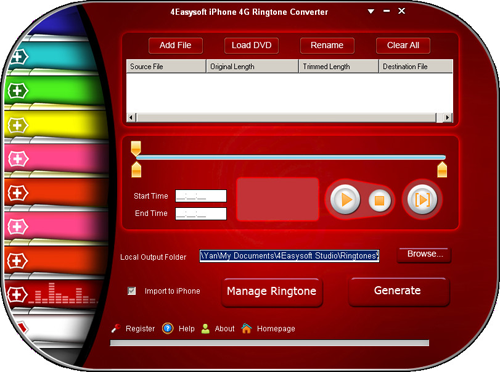iPhone 4G Ringtone Converter