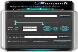 iPhone 4G Ringtone Creator for Mac