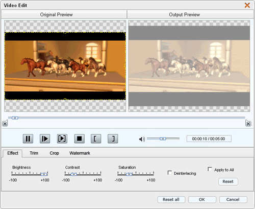 4Easysoft Mobile Phone Video Converter Edit