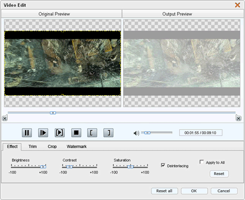 MPEG to VOB Video Converter Edit