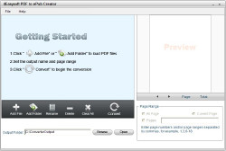 PDF to ePub Creator