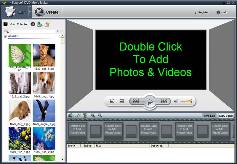 Screenshot of 4Easysoft DVD Movie Maker 3.2.20