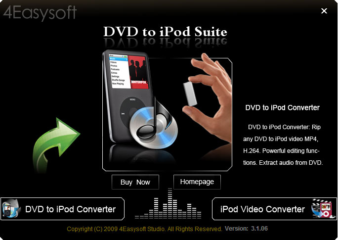 4Easysoft DVD to iPod Suite 3.2.36