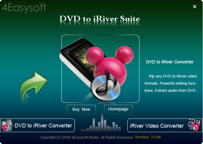 It is a discounted and comprehensive DVD to iRiver Suite.