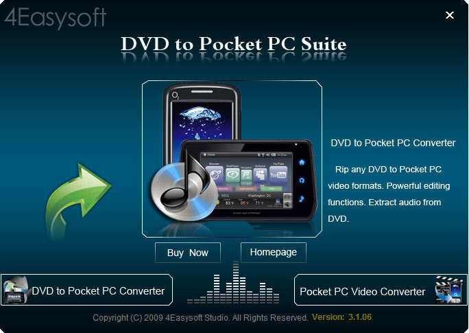 4Easysoft DVD to Pocket PC Suite is mixture discount suite.