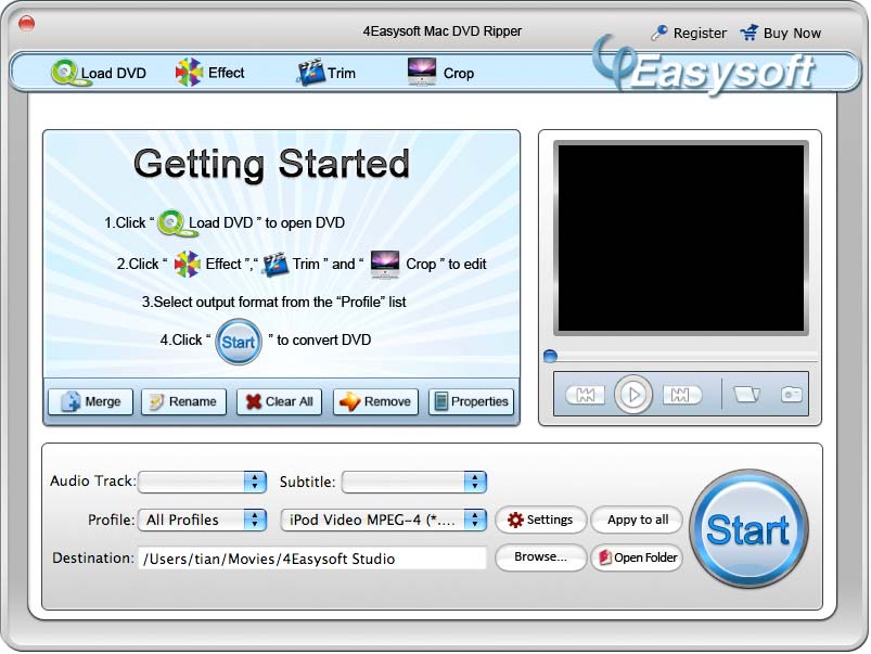 4Easysoft Mac DVD Ripper 3.3.16