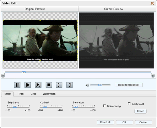 4Easysoft TRP Movie Converter Edit