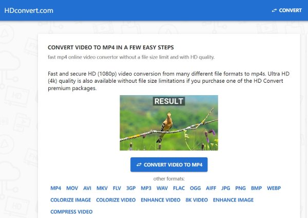 HDconvert Interface