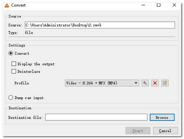 RMVB Converter VLC