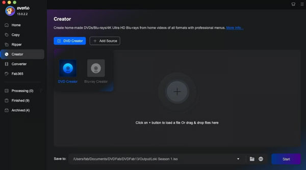 DVDFab DVD Creator