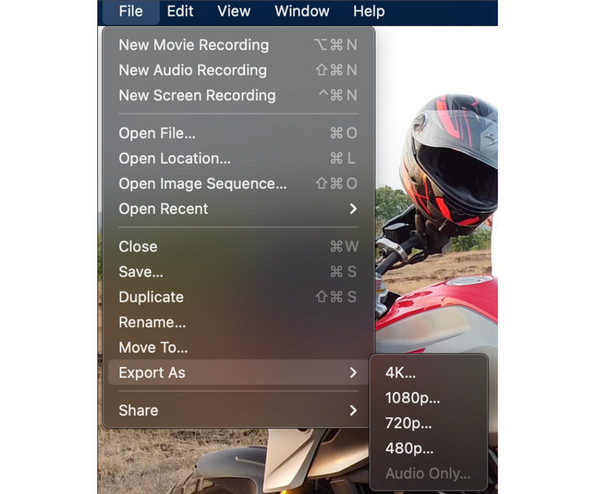Quicktime tömörített MOV