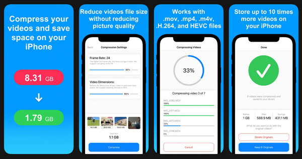 iPhone Compress Videos And Resize Video