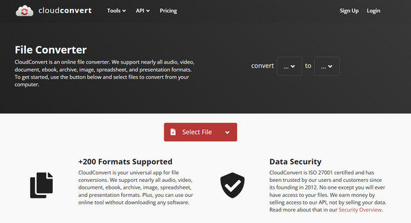 CloudConvert MP3-Konverter