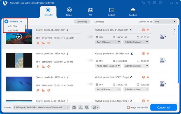 एमकेवी फ़ाइल जोड़ें