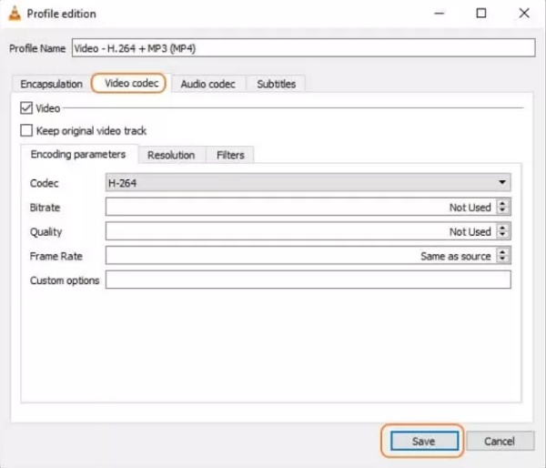 MP4 비디오 저장