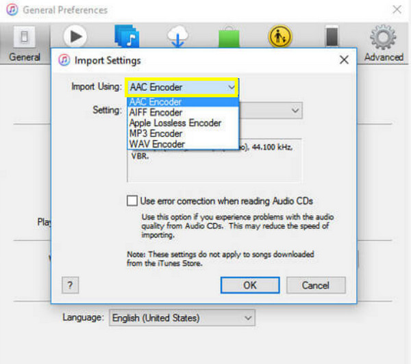 iTunes M4AからMP4への変換