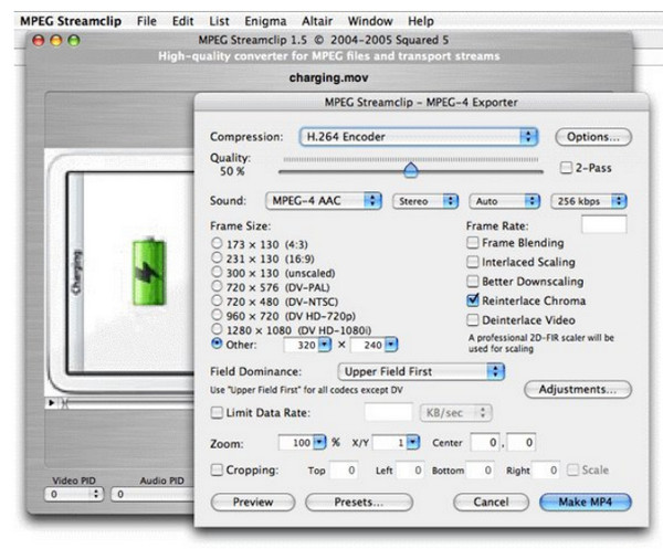 Mpeg Streamclip Mp4 in Avi