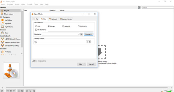 Reprodutor de mídia VLC