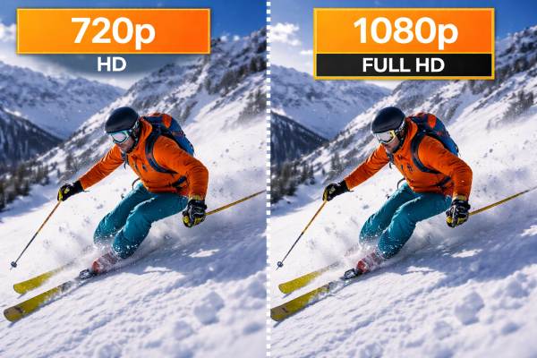 720pと1080pの比較