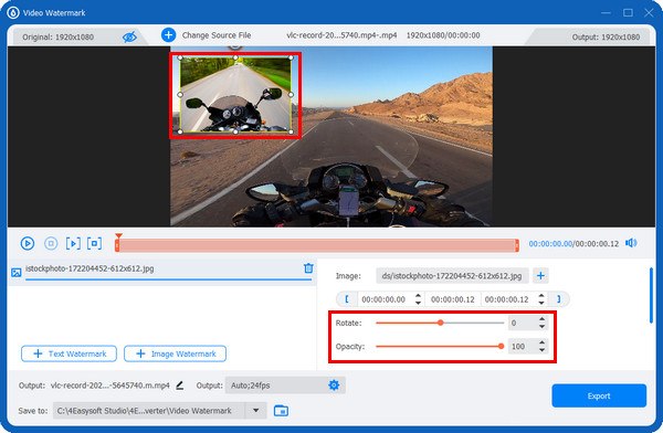 Juster bilder i video