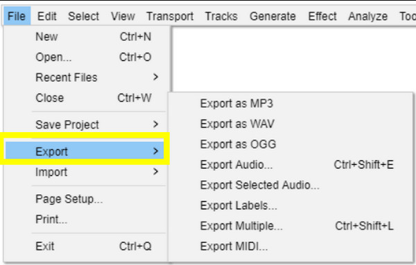 Audacity Add Music To A Video