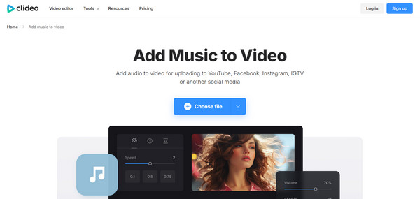 Clideo Add Music To A Video