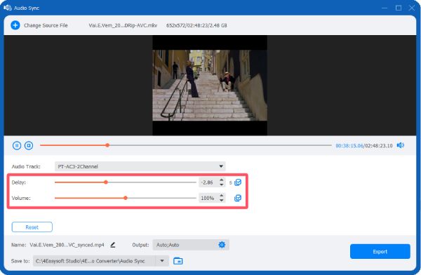 Eksporter Vvideo 4Easy