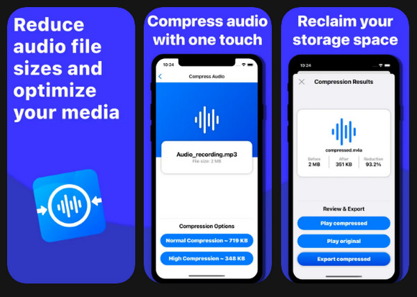 Mobile Audio Compressor MP3 Shrink