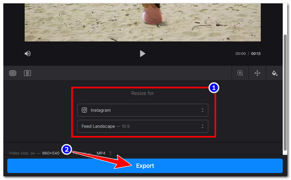 Clideo Change Aspect Ratio of a Video