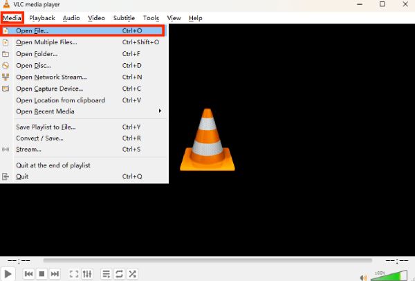 iMport 視訊 VLC
