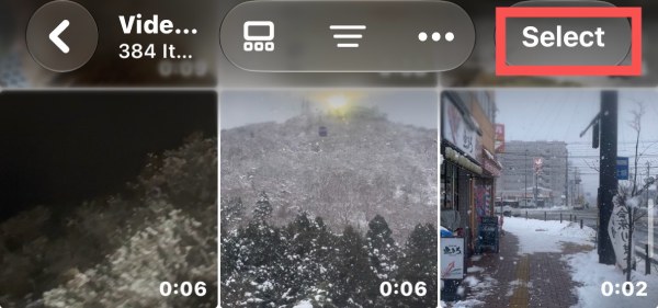 選擇影片 照片