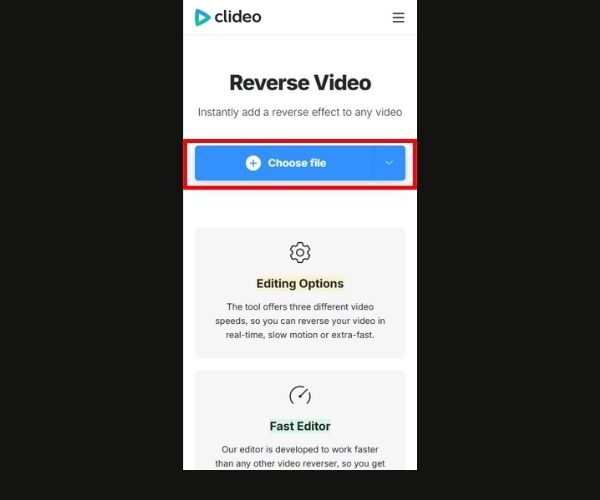 Clideo İçe Aktarma Videosu