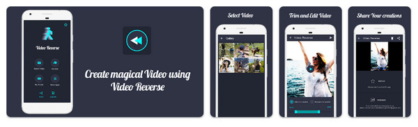 Android fordított videószerkesztő fordított videó