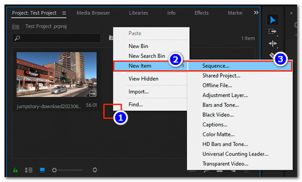 Adobe Create Sequence