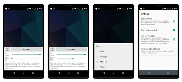 안드로이드 볼륨 부스터