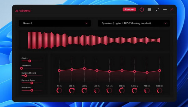 FxSound 볼륨 부스터