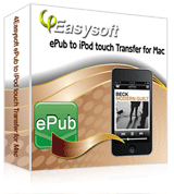 ePub to iPod touch Transfer for Mac Box