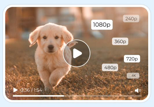 Alterar os parâmetros do vídeo
