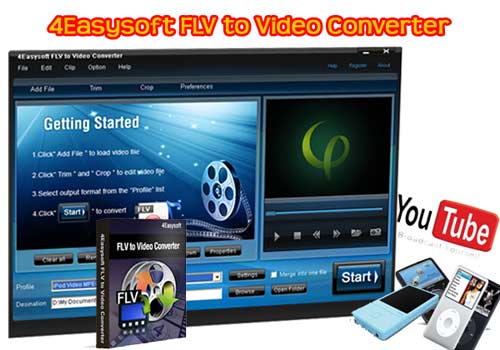convert FLV video 