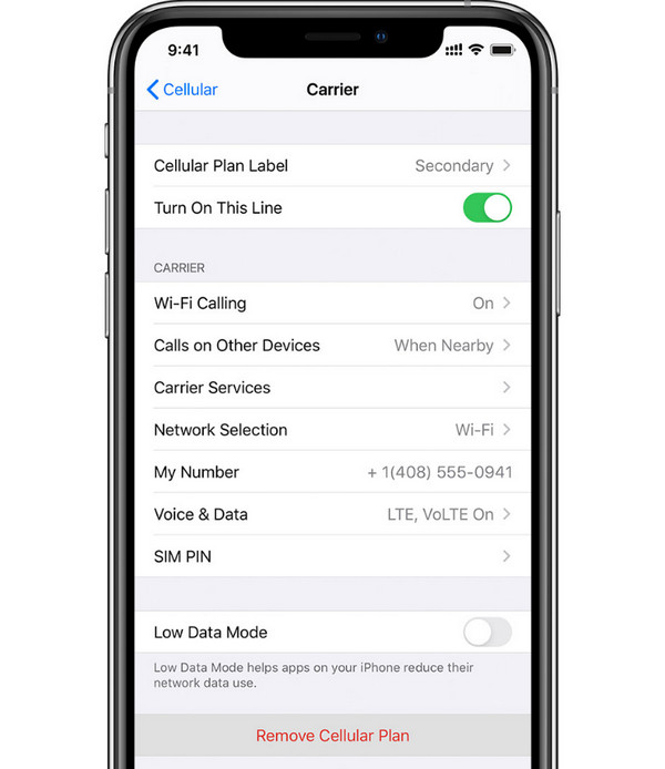 Change From Esim to Sim Card On iPhone