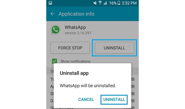 在安卓手机的设置中清除
