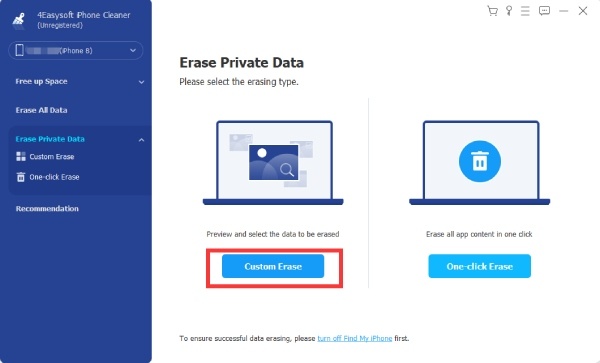File di cancellazione personalizzati