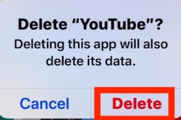删除 iOS 13 应用