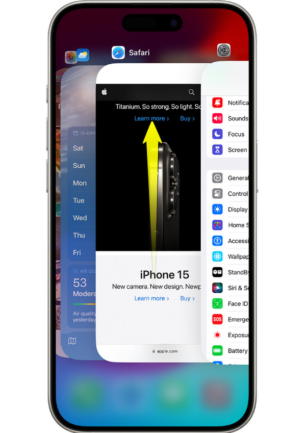 Uruchom ponownie aplikację Poczta