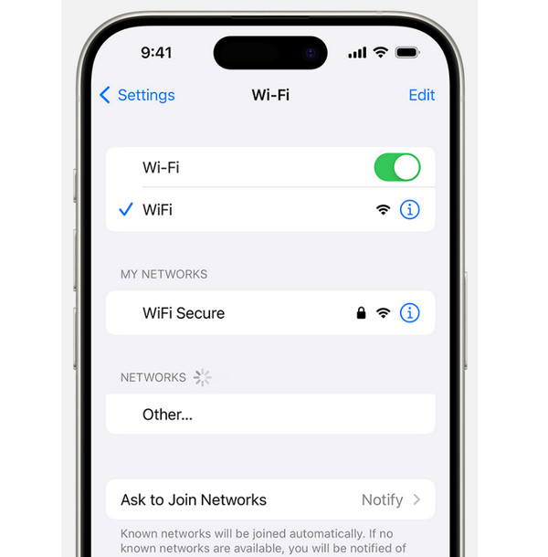 Tarkista internet-yhteys