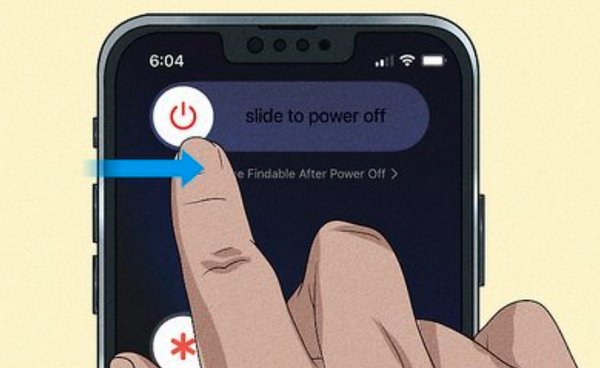 Slå av iPhone